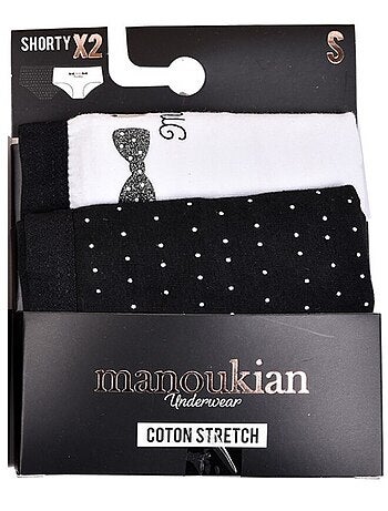 Cuecas Mulher MANOUKIAN Pack de 2
