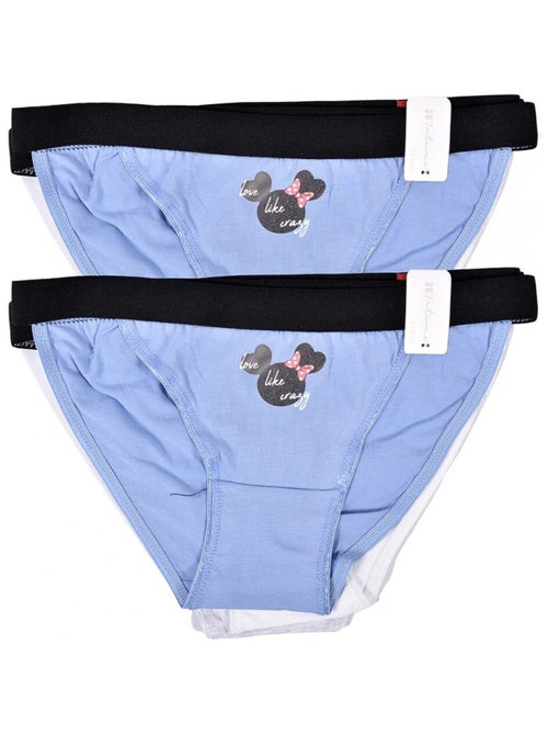 Cuecas Mulher TRESS - Pack de 6 - Kiabi Cuecas Mulher TRESS - Pack de 6 - Kiabi