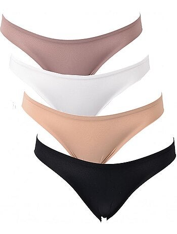Cuecas mulher ultra conforto corte laser - pack