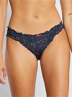 Cuecas para mulher bloomer estampadas - Kiabi
