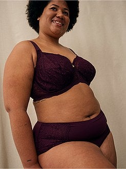 Cuecas para mulher com cintura subida - Kiabi