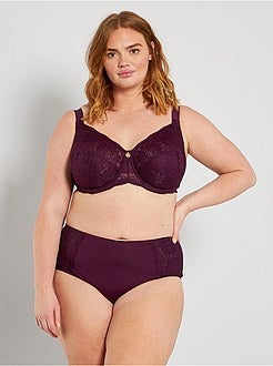 Cuecas para mulher com cintura subida - Kiabi