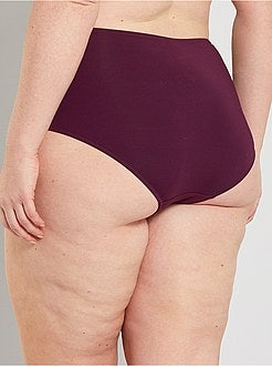 Cuecas para mulher com cintura subida - Kiabi