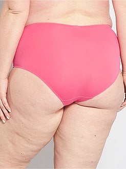 Cuecas para mulher de cintura subida com renda - Kiabi