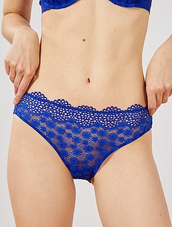 Cuecas para mulher de renda - Kiabi