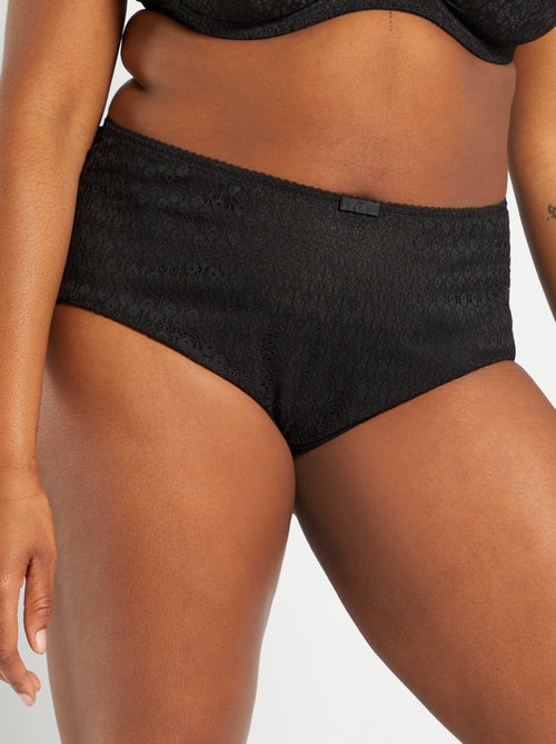 Cuecas para mulher em renda - Kiabi