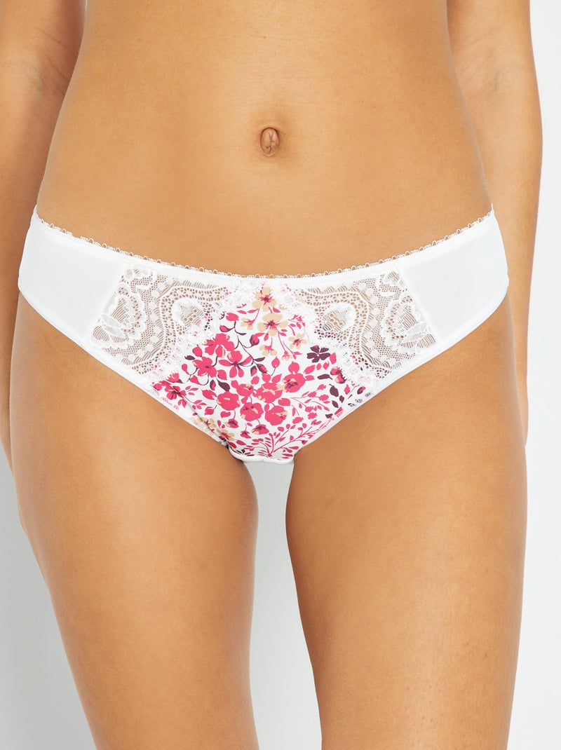 Cuecas para mulher 'Playtex' BRANCO - Kiabi