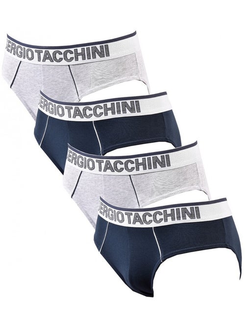 Cuecas SERGIO TACCHINI - Pack de 4 - Kiabi Cuecas SERGIO TACCHINI - Pack de 4 - Kiabi