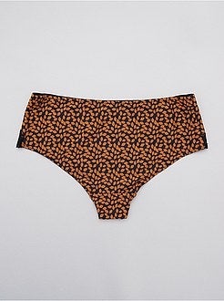 Cuecas subidas em microfibra - Kiabi