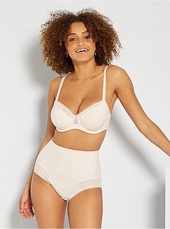 Cuecas subidas para mulher 'Sans Complexe' - Kiabi