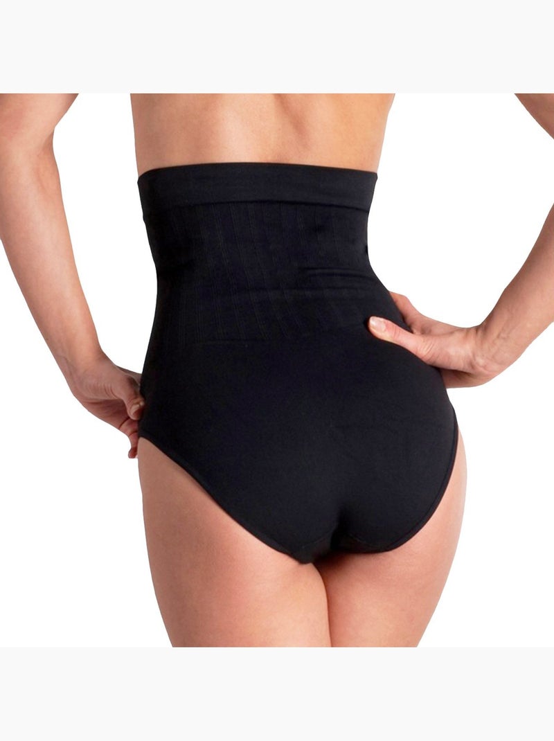 Culotte cinta modeladora com ativos emagrecedores Preto - Kiabi