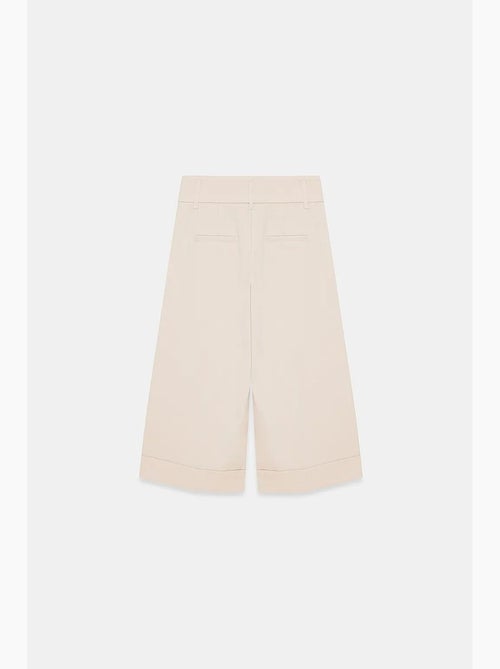 Culotte cintura subida crepe dilvin - Kiabi
