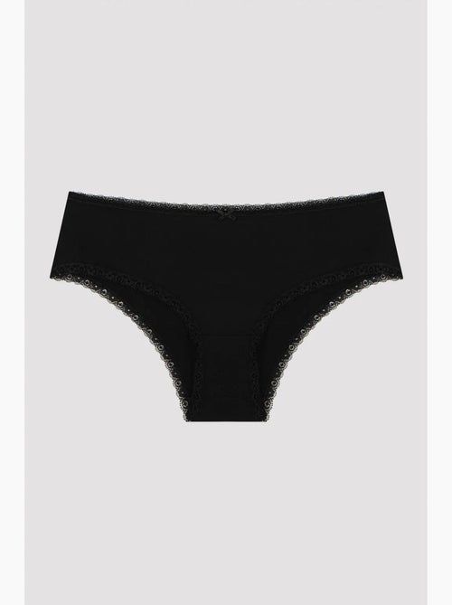 Daily lace cotton pack de 3 hipster penti - Kiabi Daily lace cotton pack de 3 hipster penti - Kiabi