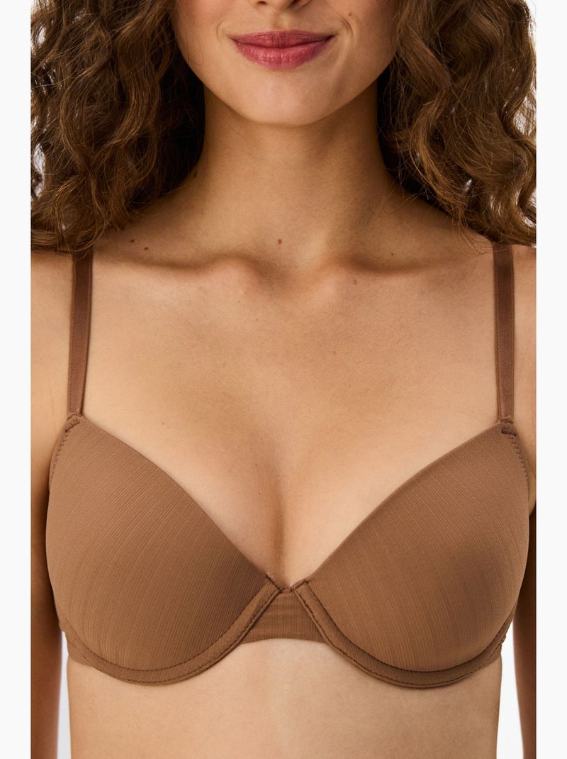 Daylift essentials soutien acolchoado penti Castanho - Kiabi