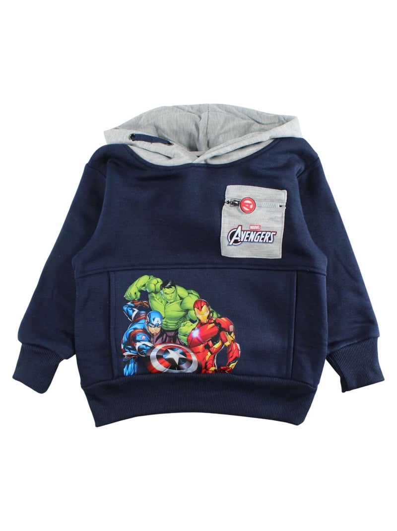 DC Comics - Sweat com capuz e calças de jogging menino Azul-marinho - Kiabi