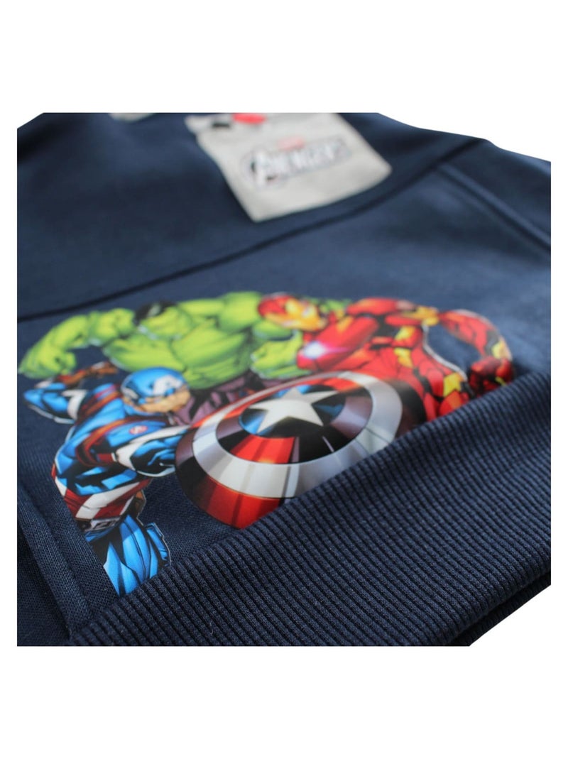 DC Comics - Sweat com capuz e calças de jogging menino Azul-marinho - Kiabi