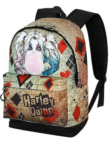 DC Comics Arlequina Mad Love Mochila HS FAN 2.2, Bege