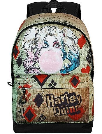 DC Comics Arlequina Mad Love Mochila HS FAN 2.2, Bege