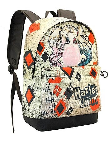 DC Comics Arlequina Mad Love Mochila HS FAN 2.2, Bege