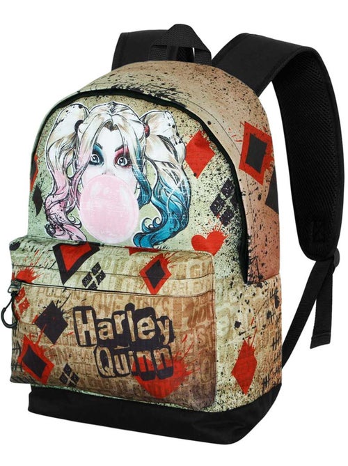 DC Comics Arlequina Mad Love Mochila HS FAN 2.2, Bege - Kiabi DC Comics Arlequina Mad Love Mochila HS FAN 2.2, Bege - Kiabi