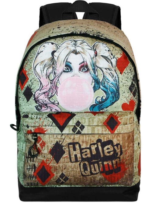 DC Comics Arlequina Mad Love Mochila HS FAN 2.2, Bege - Kiabi DC Comics Arlequina Mad Love Mochila HS FAN 2.2, Bege - Kiabi