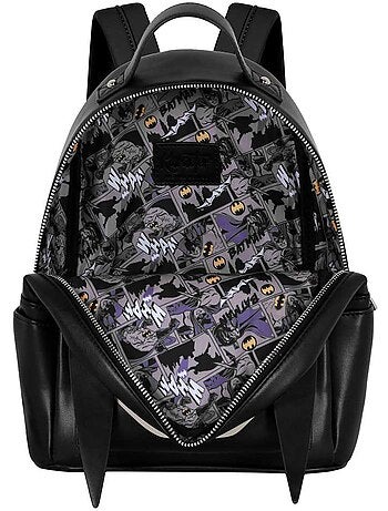 DC Comics Batman Batsignal Mochila Heady, Preta