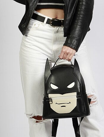 DC Comics Batman Batsignal Mochila Heady, Preta