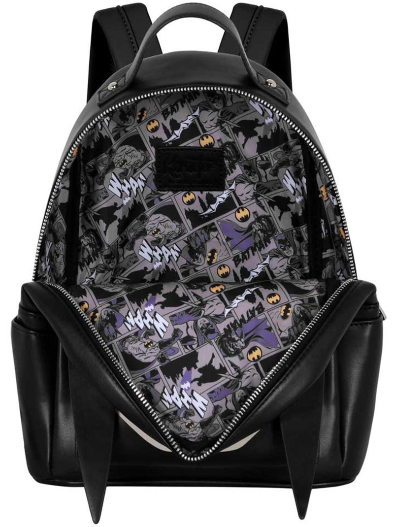 DC Comics Batman Batsignal Mochila Heady, Preta Preto - Kiabi