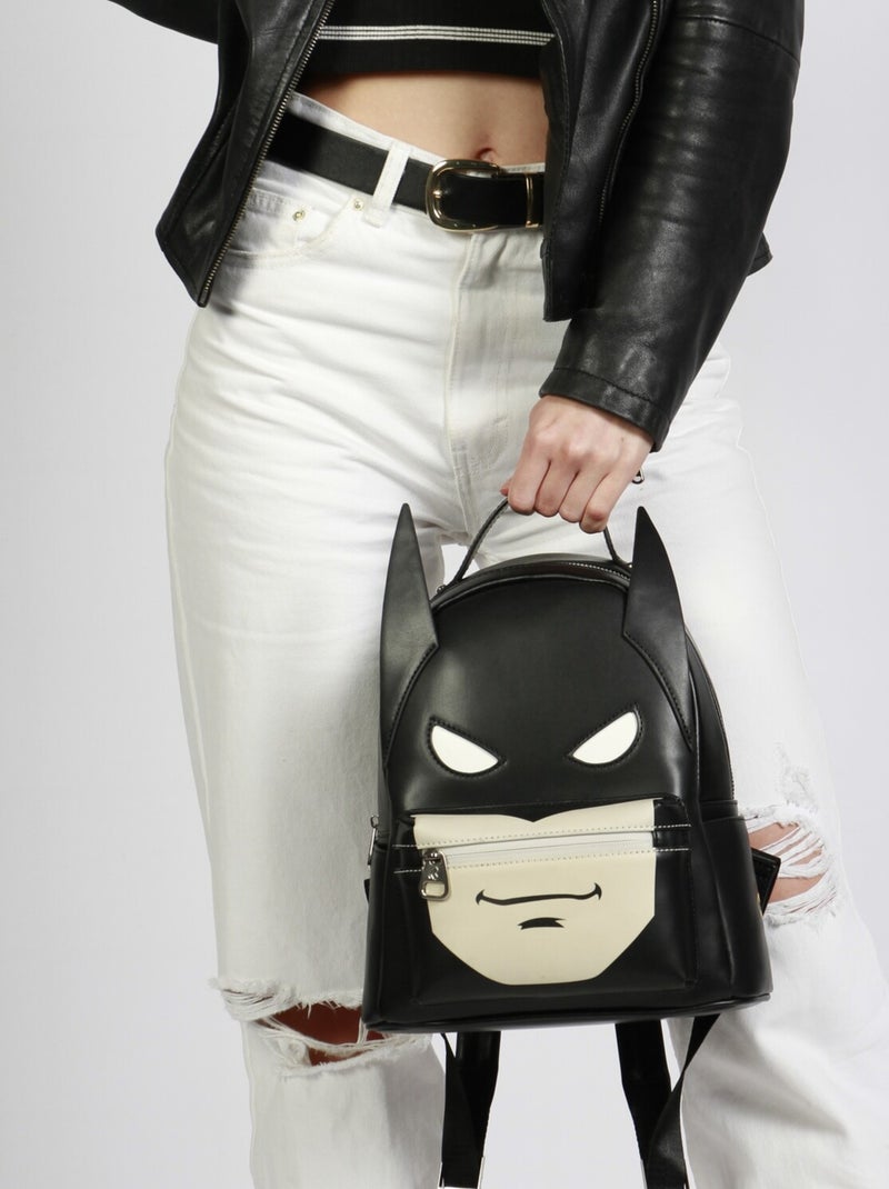 DC Comics Batman Batsignal Mochila Heady, Preta Preto - Kiabi