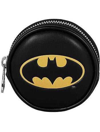 DC Comics Batman Batsignal Porta-moedas Cookie, Preta