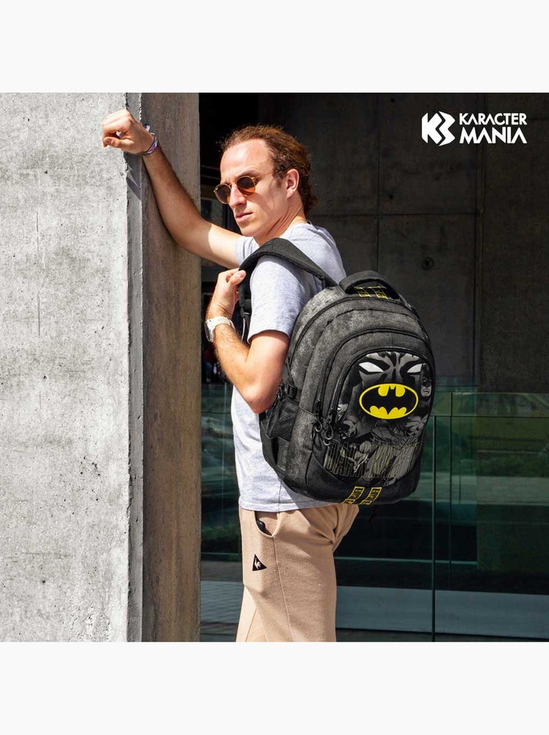 DC Comics Batman Caped Mochila Running PLUS, Preta Preto - Kiabi