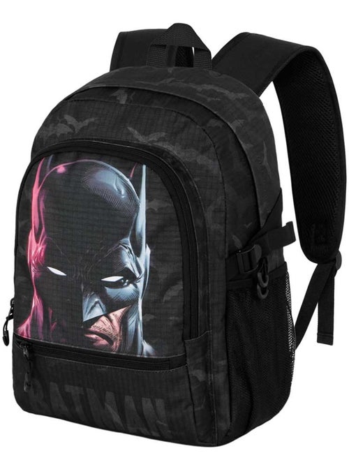 DC Comics Batman Face Mochila Fight FAN 2.2, Preta - Kiabi