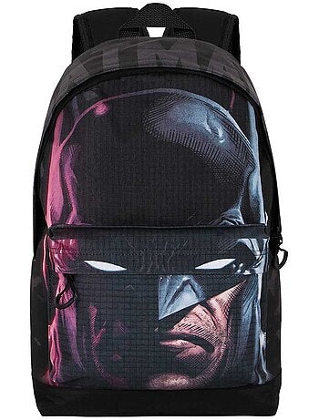 DC Comics Batman Face Mochila HS FAN 2.2, Preta