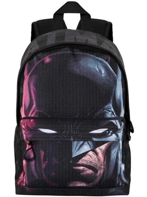 DC Comics Batman Face Mochila Pequena HS FAN, Preta - Kiabi