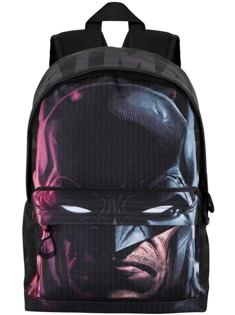 DC Comics Batman Face Mochila Pequena HS FAN, Preta Preto - Kiabi