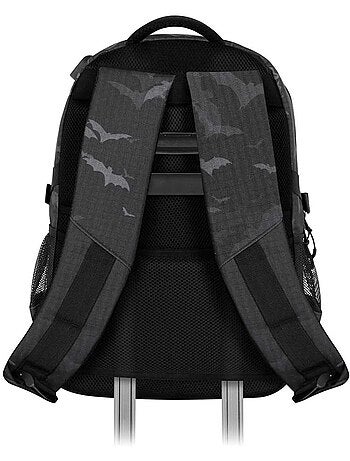 DC Comics Batman Face Mochila Running PLUS, Preta