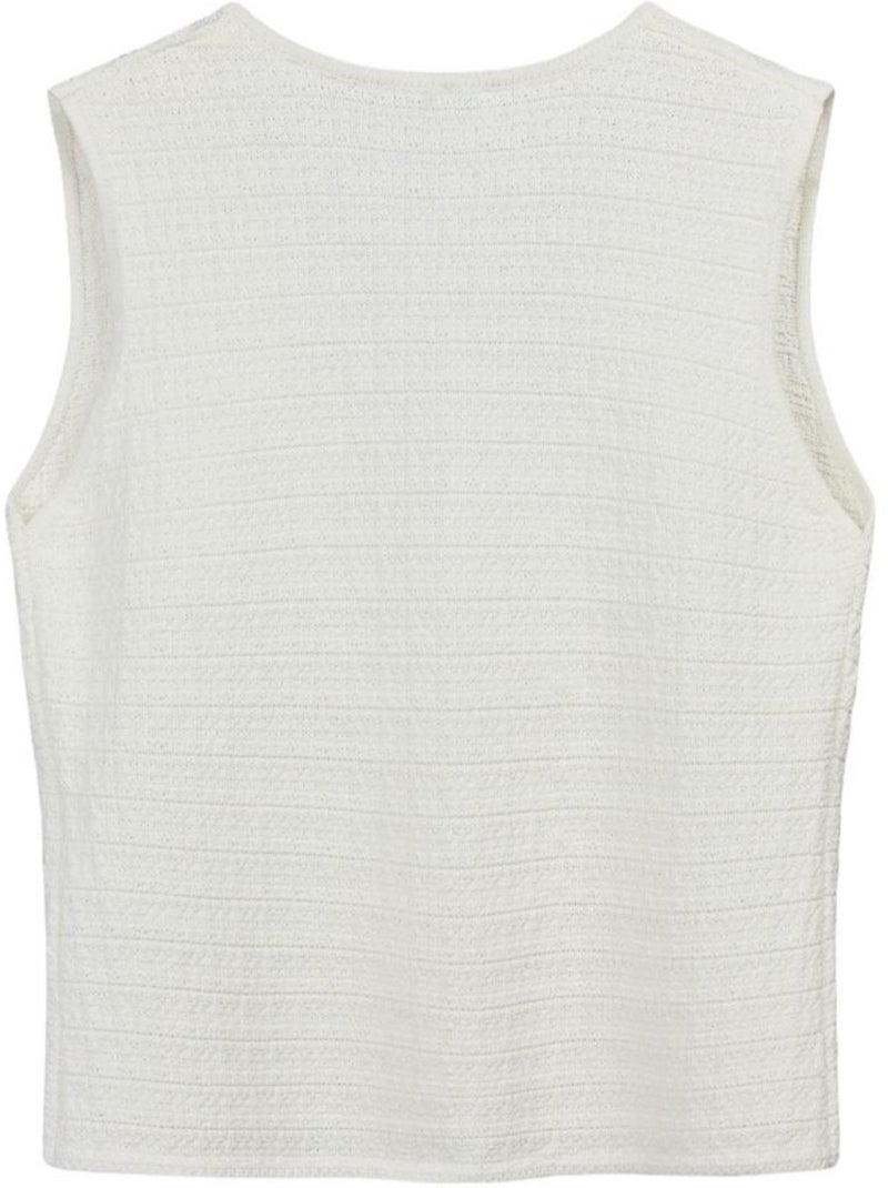 Débardeur branco teddy smith millie para mulher Branco - Kiabi