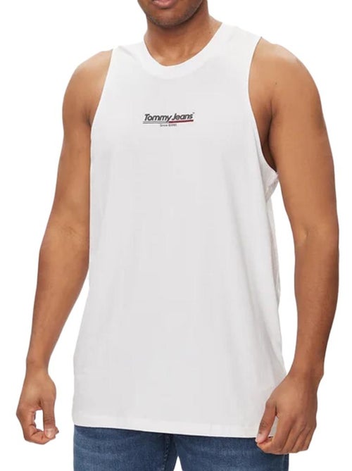 Débardeur Branco Tommy Hilfiger Flag para Homem - Kiabi Débardeur Branco Tommy Hilfiger Flag para Homem - Kiabi
