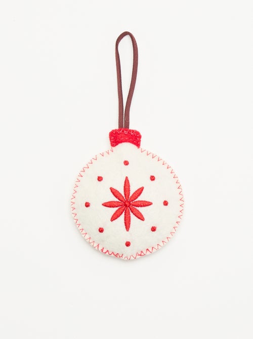 Decoração de Natal em feltro - Kiabi