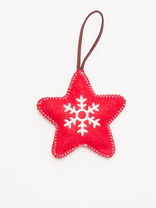 Decoração de Natal em feltro - Kiabi