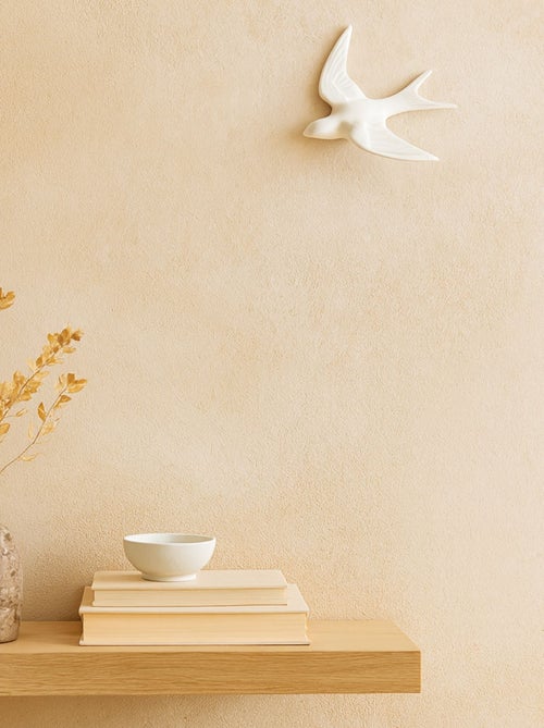 Decoração de parede de andorinha em resina - Kiabi