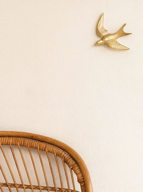 Decoração de parede de andorinha em resina - Kiabi