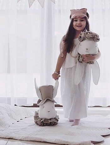 Decoração de parede para quarto infantil em linho | sevira kids