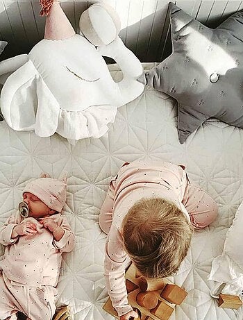 Decoração de parede para quarto infantil em linho | sevira kids