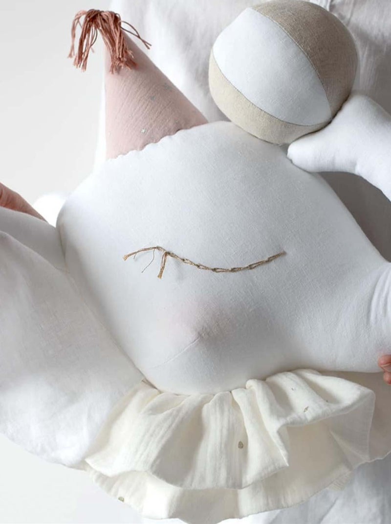 Decoração de parede para quarto infantil em linho | sevira kids Branco - Kiabi