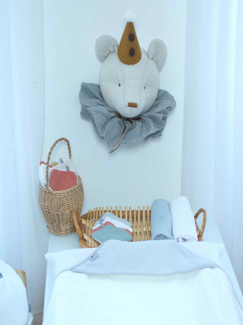Decoração de parede quarto infantil em linho | sevira kids Bege - Kiabi
