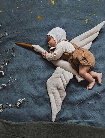 Decoração de parede quarto infantil em linho | sevira kids