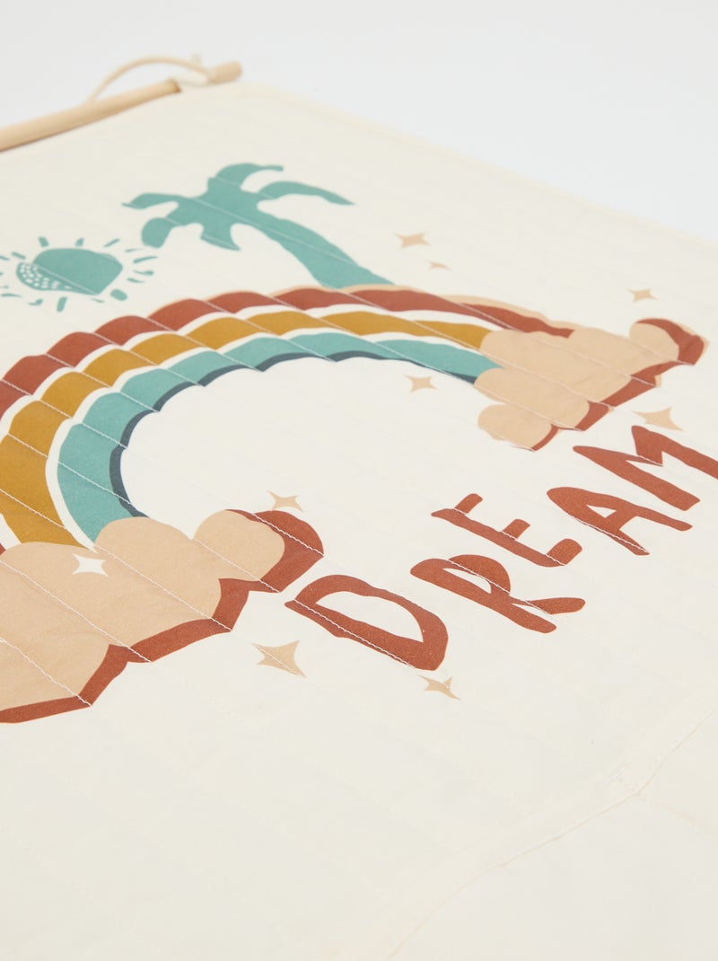 Decoração mural com bolsas de arrumação Bege - Kiabi