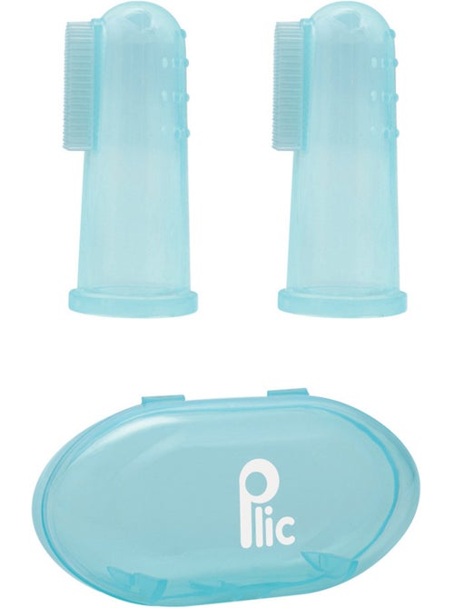 Dedeira escova dental silicone bebé lote 2 - Kiabi