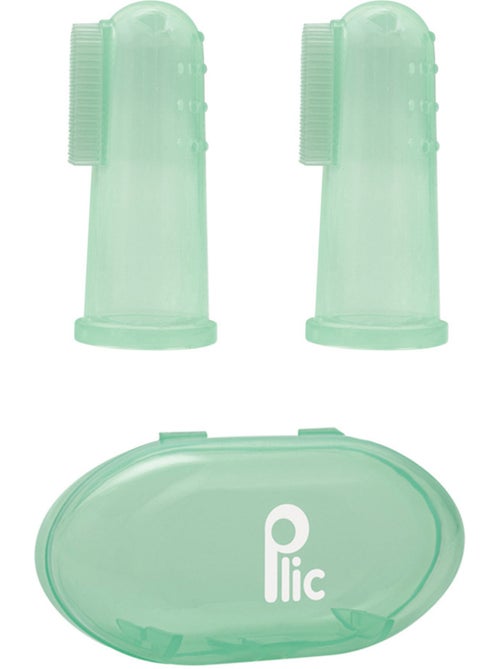 Dedeira escova dental silicone bebé lote 2 - Kiabi